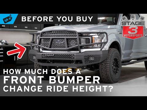 Before You Buy: How Much Does a Front Bumper Change Ride Height?