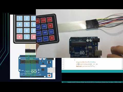 Arduino Tutorial for Beginners 15 Using 4×4 Keypad With Arduino