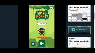 Coolmathgames Monkey swing
