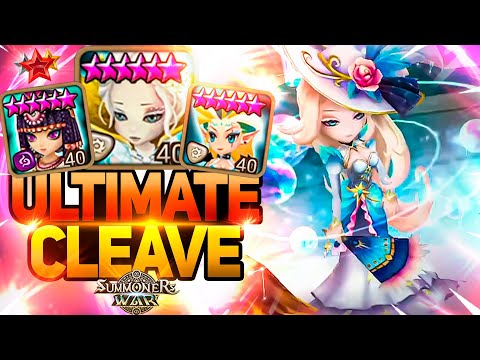 INSANE CLEAVE TEAM with TONS of DEBUFFS - Summoners War