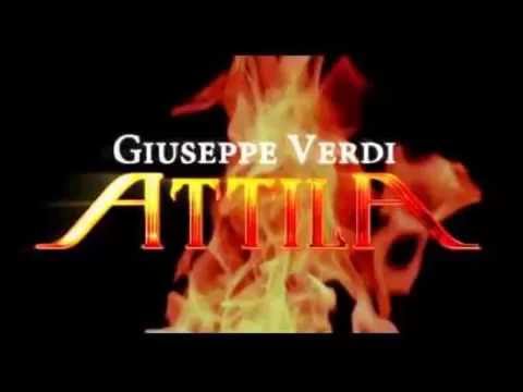 Verdi.  ATTILA.  Hines, Bardelli, Gencer, Martinucci. Newark. Oct 20, 1972