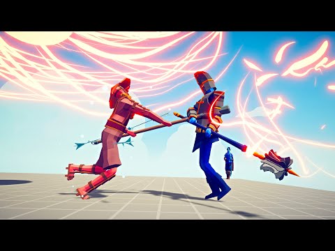 TEMPLAR - 2 ICE ARCHER vs EVERY UNIT | TABS - Totally Accurate Battle Simulator