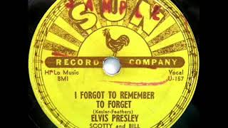 Elvis   I Forgot To Remember To Forget and Mystery Train