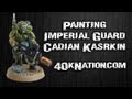 Dialog: How to Paint Imperial Guard Cadian ...