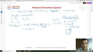 Lecture 71 #Moment of #Momentum #Equation in #Fluid #Mechanics