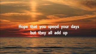 I lived - OneRepublic Lyrics