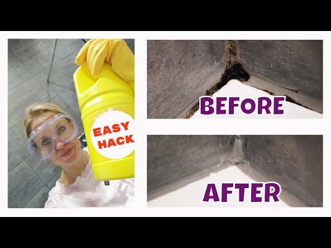 HOW TO CLEAN MOLD OFF BATHROOM SEALANT - EASY CLEANING...