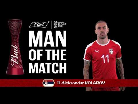 Aleksandar KOLAROV (Serbia) - Man of the Match - MATCH 10