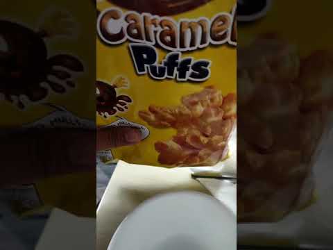 Moby caramel Puffs sounds #viralsound #asmr #shorts