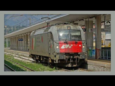 Raccolta di treni straordinari e ordinari nella stazione di Benevento [Luglio-Agosto 2018] .