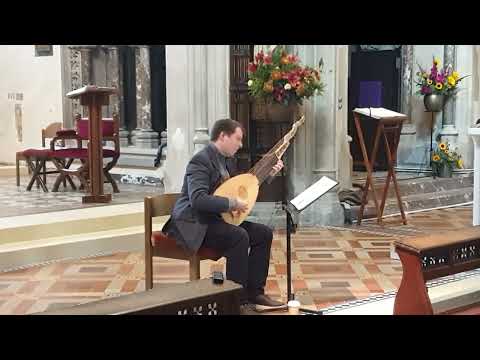 Signora Anzoletta. Gagliarda [Melli] - LIVE - Richard MacKenzie (theorbo)