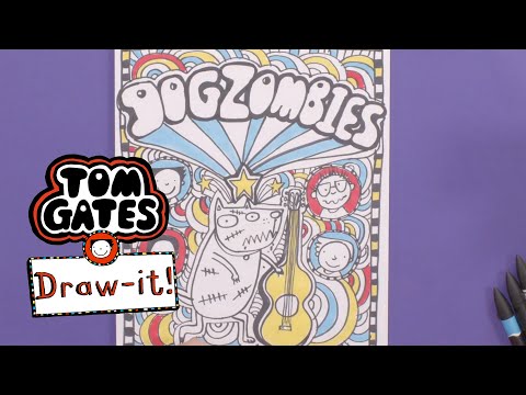 Draw It ✏️ Dog Zombie Poster & MORE! | Tom Gates Brilliant World | Season Two | Cartoons For Kids - Kids (6+), Kingdom Kids Zone - Tom Gates Brilliant World