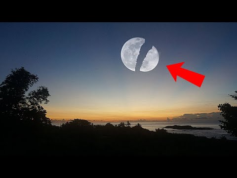 What if the Moon Split in Two? What Would Happen Next?