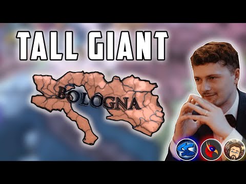 Bologna, but I made it SUPER TALL in EU4 Multiplayer