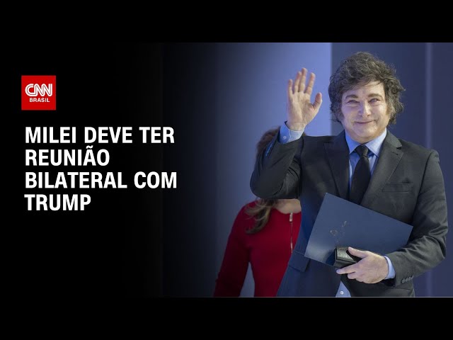 Javier Milei viaja aos EUA para encontrar Trump | BASTIDORES CNN