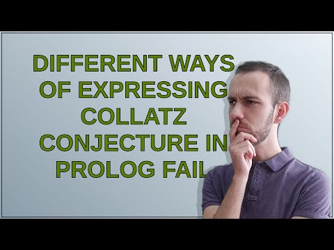 Different ways of expressing collatz conjecture in prolog fail
