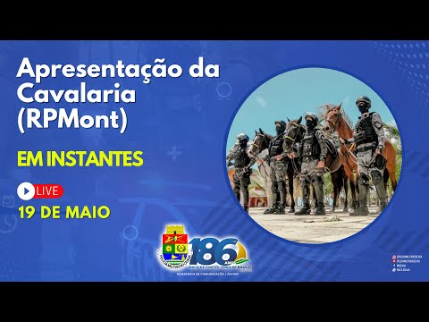 Apresenta da Cavalaria - RPMont/PMCE