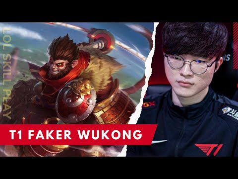 T1 Faker Wukong vs Nidalee