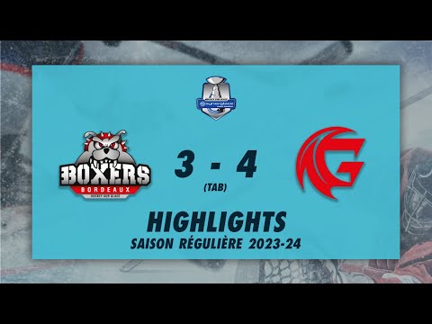 Boxers de Bordeaux 3-4 (TAB) Gothiques d'Amiens - Highlights - Synerglace Ligue Magnus 2023/24