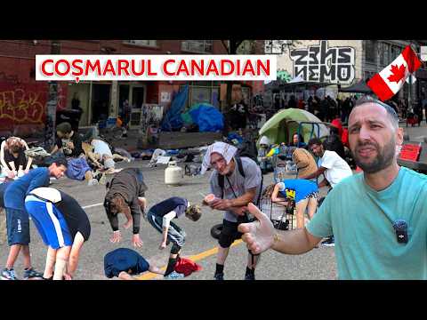 CANADA pe care NU vor să o vezi | Străzi pline de OAMENI zombificați și DROGURI la vedere