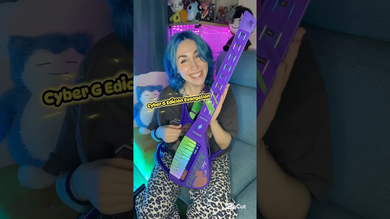 Tamashii no Rufuran w Cyber G!  #evangelion #cyberg #anime #fyp @CyberGGuitar @enyamusicglobal
