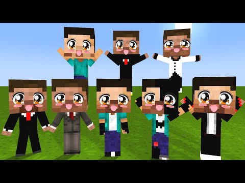 : CHICKEN WING MEME BREWING ALL CUTE BABY HEROBRINE BROTHERS MINECRAFT ANIMATION