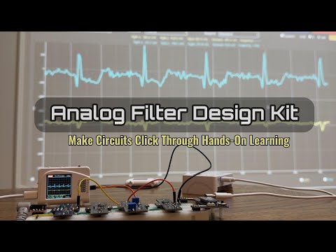 Build Real Analog Filters | Hands-On Learning Kit