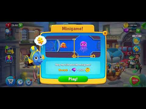 Fishdom Minigame! After Level 4575