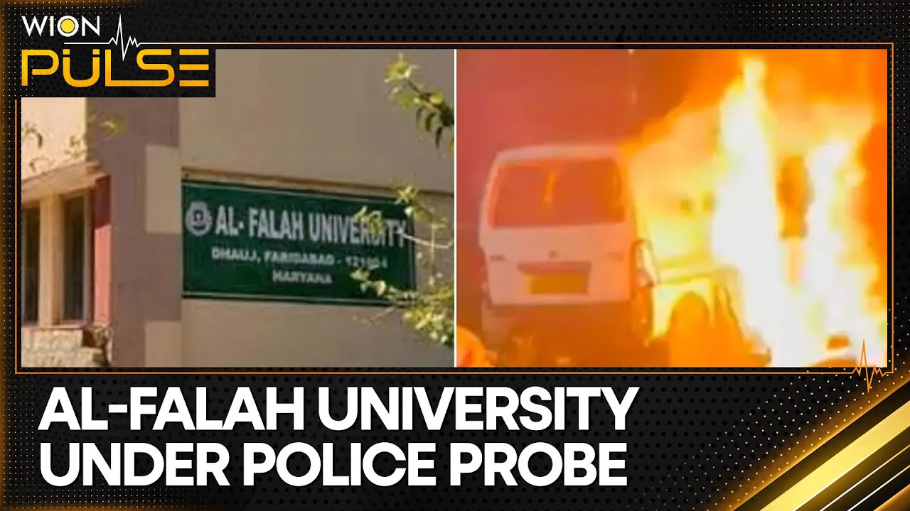Al-Falah University Under Police Search Operation | Pulse | WION