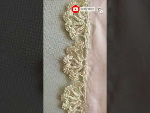 Crochet Dupatta Lace Design / New Dupptta Border Design