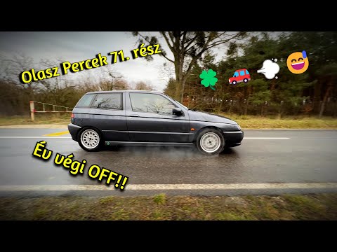 Olasz Percek 71. rész - Év végi OFF Alfa 145 QV 🚗💨😅
