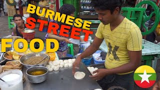 Street Food IN YANGON | Ultimate Food Heaven | Trying burmese Food  🇲🇲