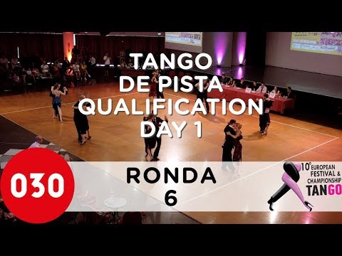 European Tango Championship 2019 – Tango de pista – Qualification Day 1 Ronda 6