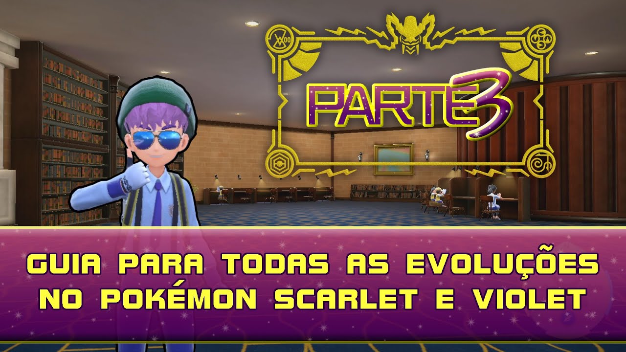Capa Guia: Evoluções - Pokémon Scarlet & Violet - Parte 3