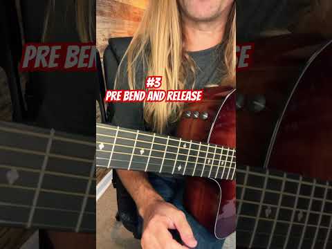 🎸3 types of guitar bends! #guitarlesson
