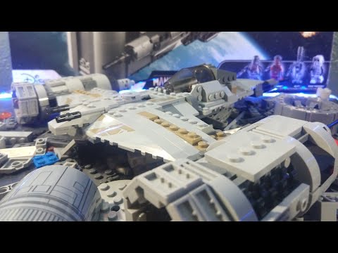 Rebuilding my LEGO Razor Crest into The Mandalorian's N-1 Starfighter