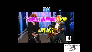 KARAOKE CARA (Live 2022)   FIORELLA MANNOIA ft RON (Demo)