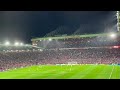 Cristiano Ronaldo last minute winner for Man Utd v Villarreal | From The Stands