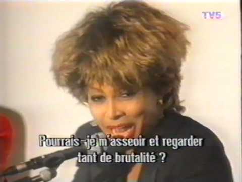 TINA TURNER - Press Conference with Angela Basset for "What´s love..." 1993