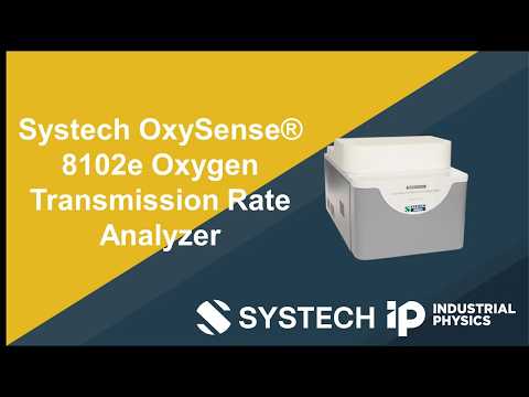 Video do OxySense 8102e Analisador de Taxa de Transmissão de Oxigênio
