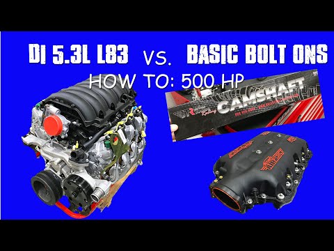 5.3L L83 CAM & INTAKE UPGRADES (ADD 100+ HP)