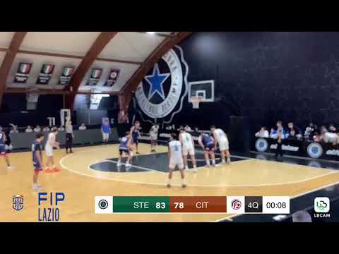 Diretta FIP Lazio - U17 Eccellenza : Stella Azzurra vs Città Futura.