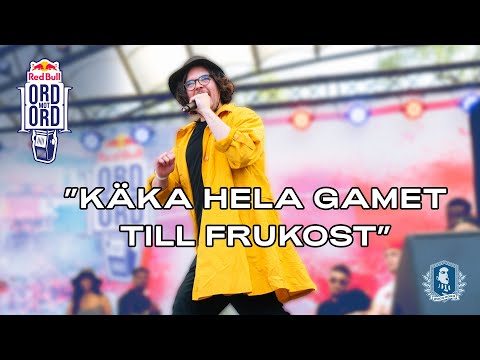 Hittar Sveriges nästa rappare | Red Bull Ord Mot Ord 2023 (Cherrie, ODZ, Diegoxmami m.fl.) | TAKE1