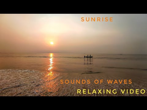 Relaxing Sounds of Waves | Beach Relaxation | Softest Beach Sounds | Soothing Waves & Peaceful Music