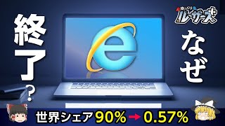 【Internet Explorer】利用者が激減し、サポート終了となった理由とは【ゆっくり解説】