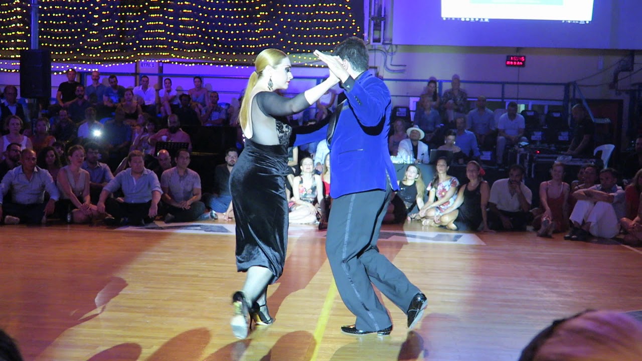 Fernando Sanchez & Ariadna Naveira at A Los Amigos Tango Festival, Rythymno, Crete 2019 6