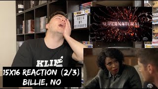 SUPERNATURAL - 15x16 'DRAG ME AWAY (FROM YOU)' REACTION (2/3)