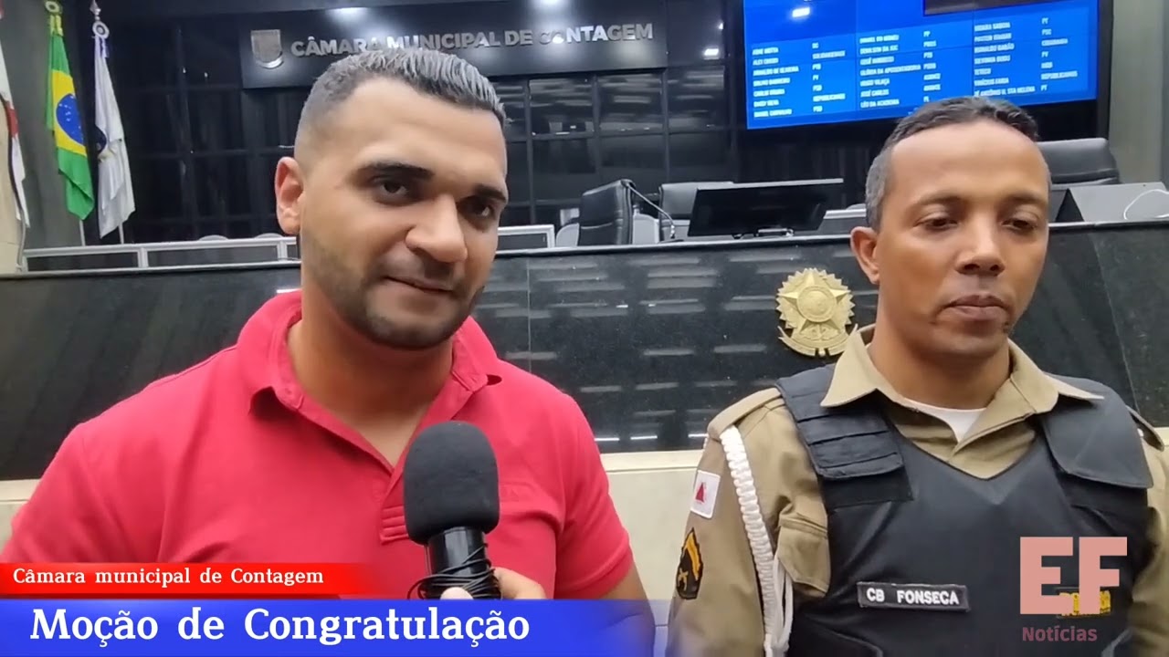 Vereador Léo da academia entrega moção de Congratulação