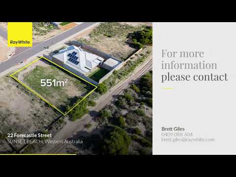 22 Forecastle Street, Sunset Beach, WA 6530, 0 habitaciones, 0 baños, Section