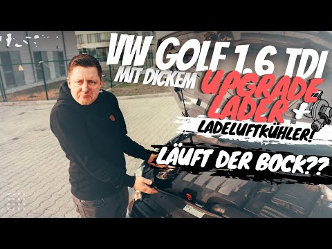 ⚡️DER GOLF 1.6 TDI MIT DICKEM LADER😲 + LLK ||| GEHT DER BOCK? 😈 ||| WIR FEUERN ÜBER DIE AUTOBAHN⚡️